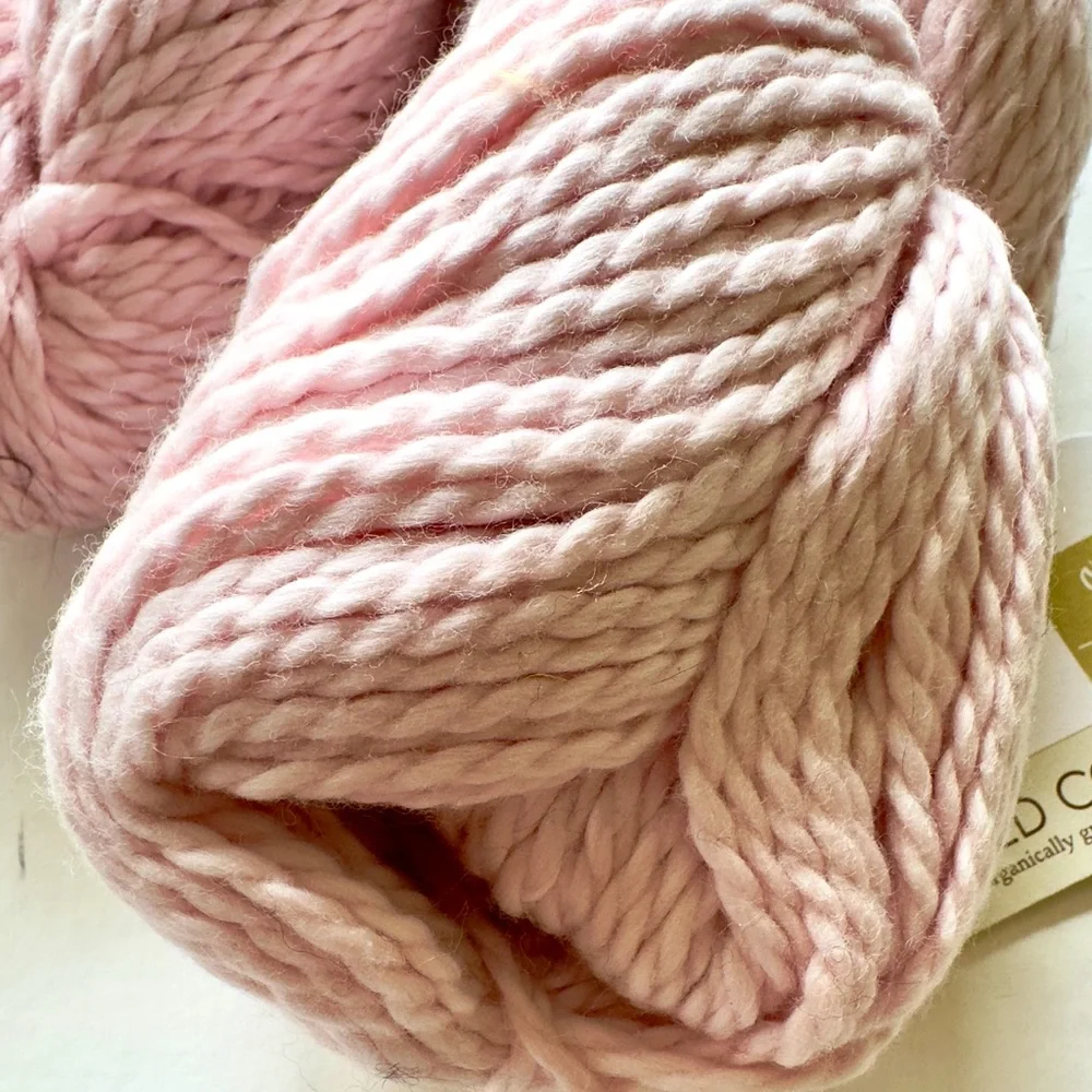 Blue Sky Alpacas Pale Pink Worsted Cotton, 1 skein